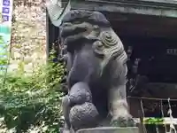 高山稲荷神社(旧鎮座地)の狛犬