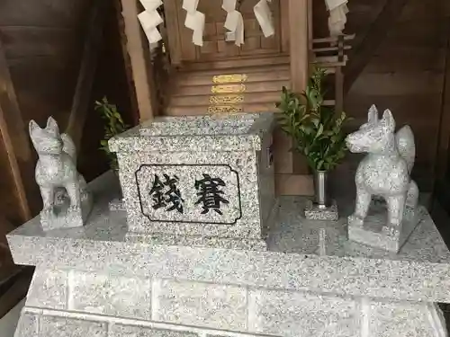 浮田稲荷神社の本殿・本堂