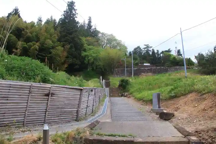 大六天麻王神社の景色