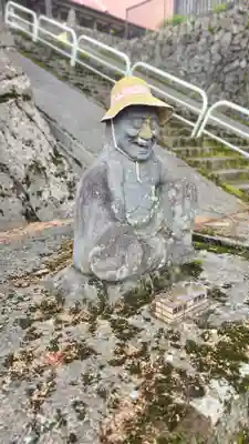 出羽月山湯殿山摂社岩根沢三神社（三山神社）の像