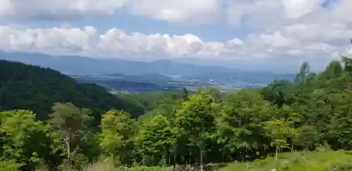 横谷観音の景色