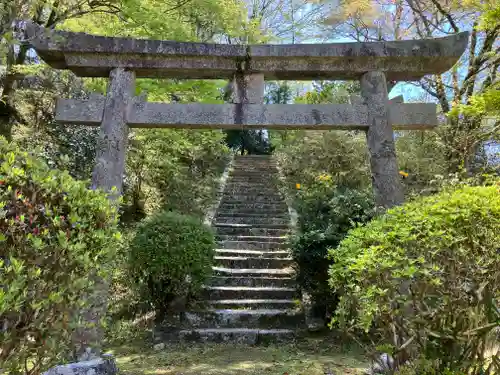 笠置寺の鳥居