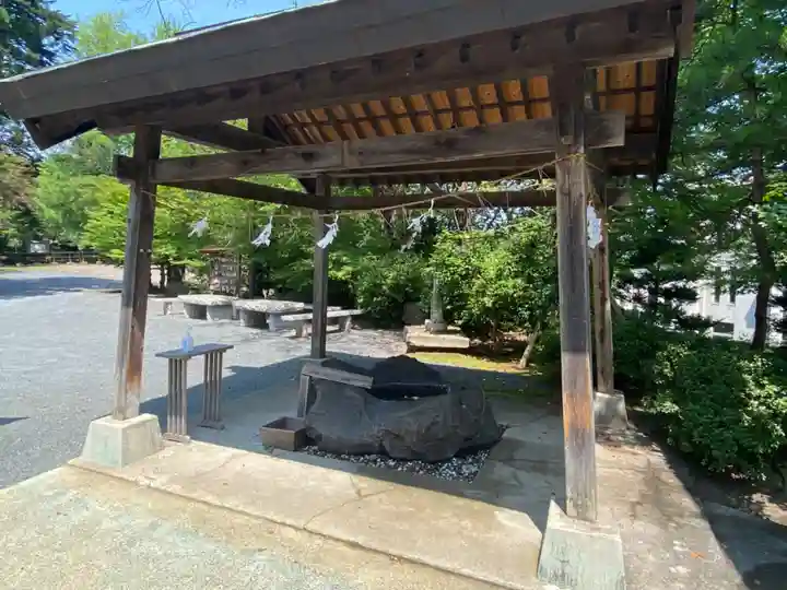 七戸神明宮の手水舎