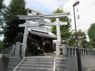 太田姫稲荷神社の鳥居