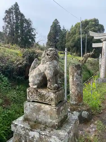 妻垣神社の狛犬