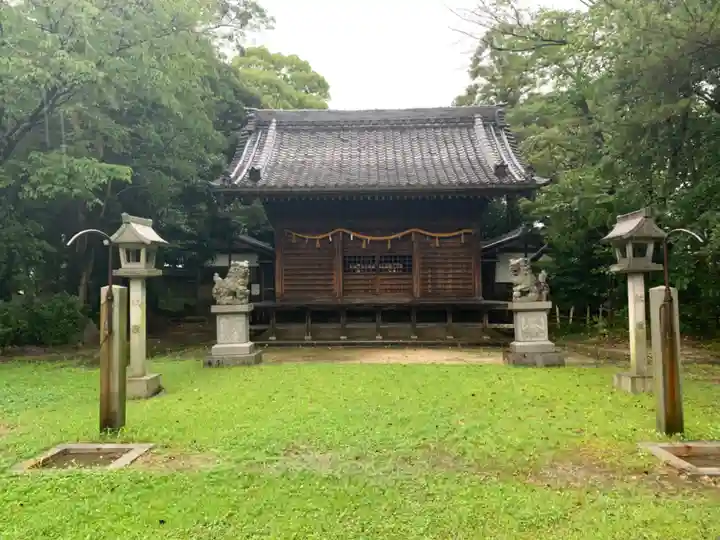 八百富社の本殿・本堂