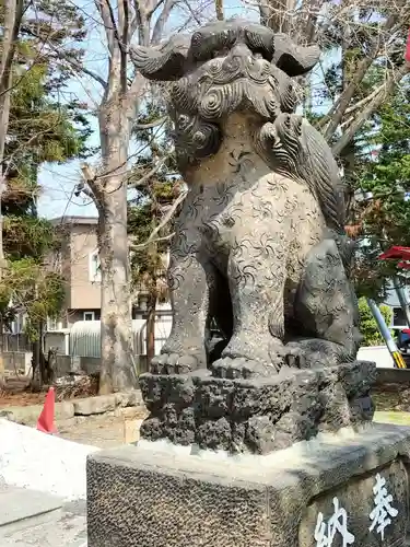 発寒神社の狛犬