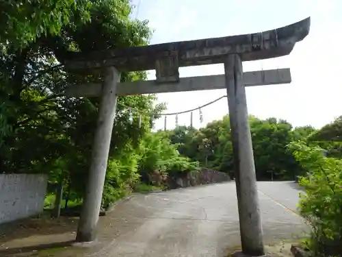 藤尾八幡神社の鳥居