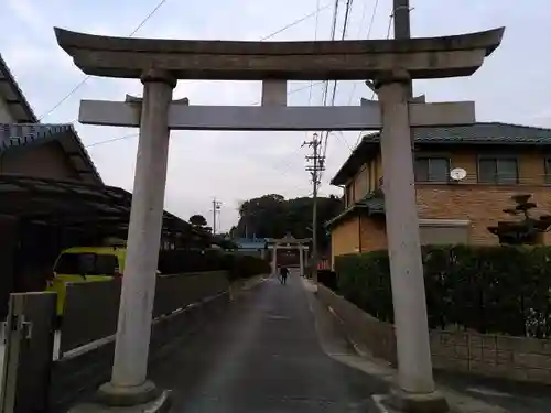 稲荷神社の鳥居