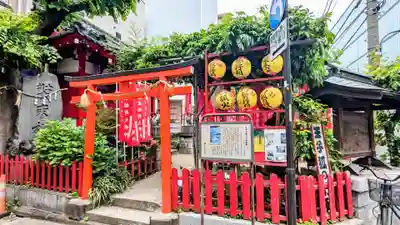 装束稲荷神社(王子稲荷神社境外摂社)の鳥居