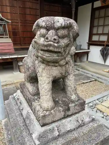 松林寺の狛犬