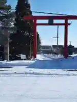 島松神社の鳥居