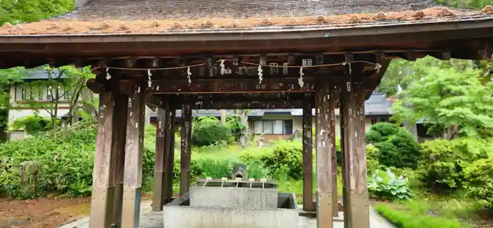 上杉神社の手水舎