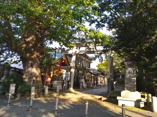 銚港神社の鳥居