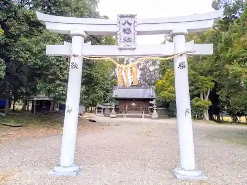 八幡社（西切八幡社）の鳥居