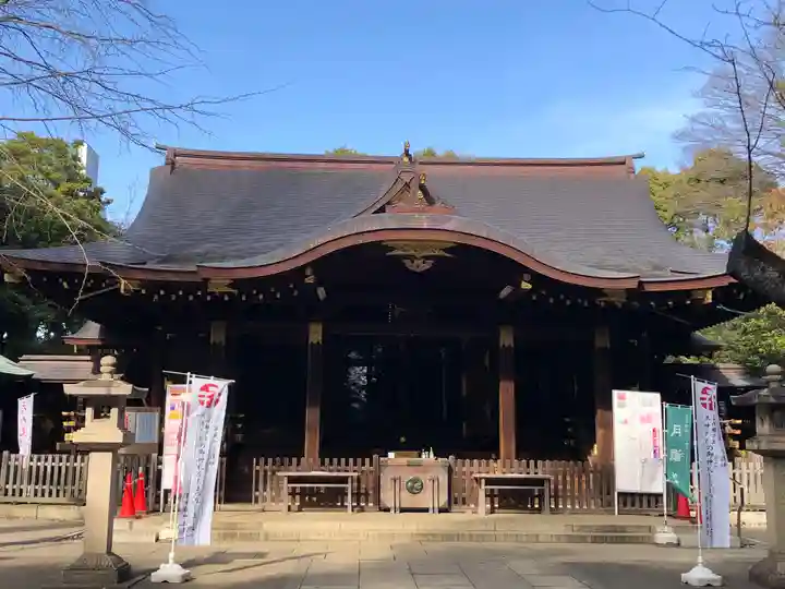渋谷氷川神社の本殿・本堂