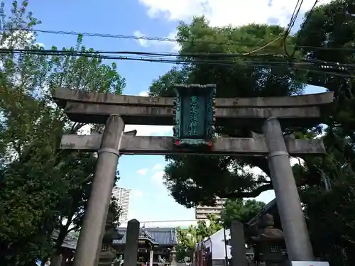 野田恵美須神社の鳥居