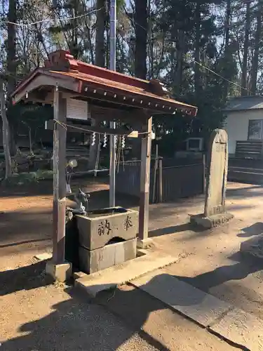 浅間神社の手水舎