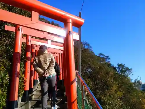 荒熊神社の鳥居