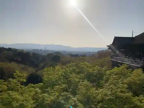 清水寺奥之院の景色