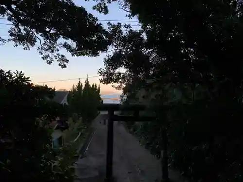 皇大神社の鳥居