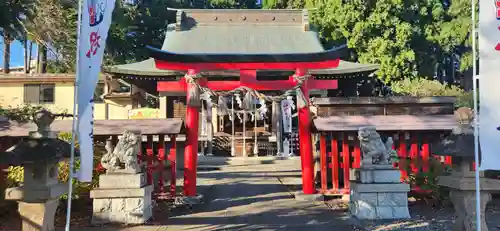 中田神社の狛犬