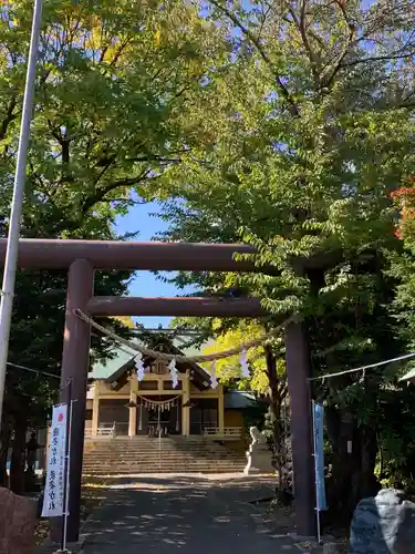 月寒神社の鳥居