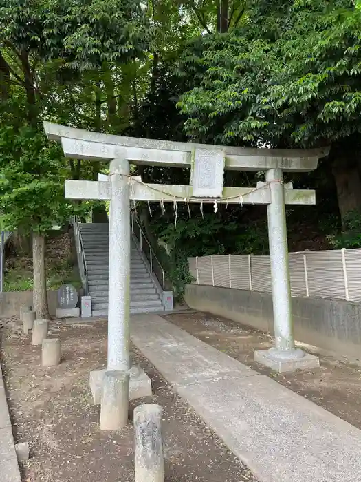 久地神社の鳥居