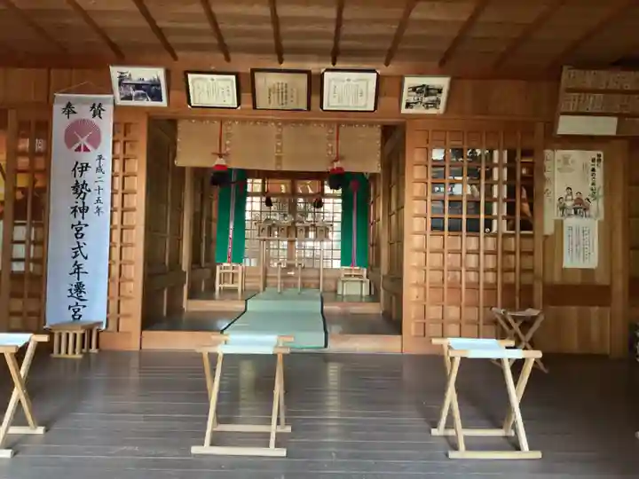 高田神社の本殿・本堂
