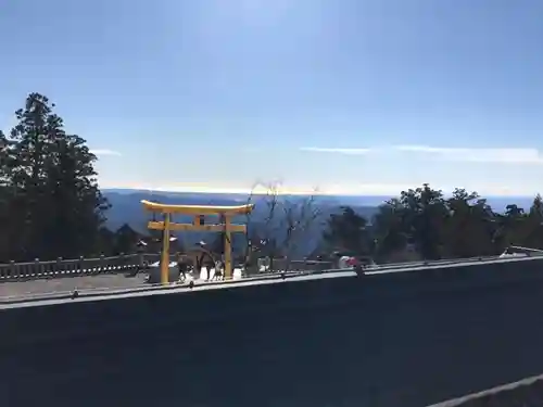 秋葉山本宮 秋葉神社 上社の景色