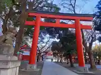花園神社の鳥居
