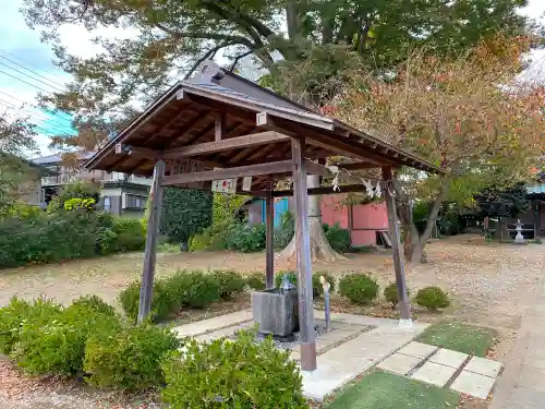 姫宮神社の手水