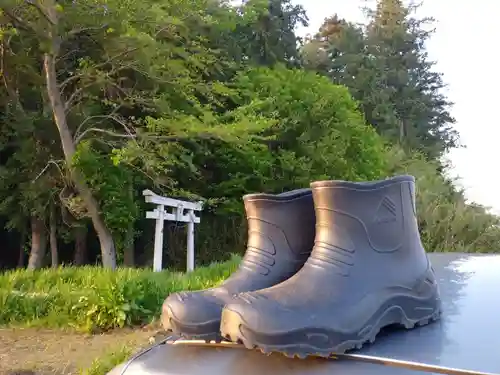 石川八幡宮の鳥居