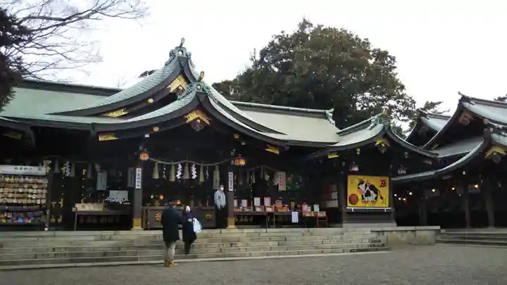 検見川神社の本殿・本堂