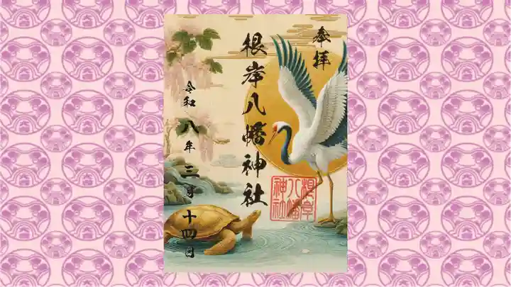 根岸八幡神社の御朱印