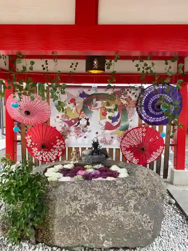 別小江神社の手水舎