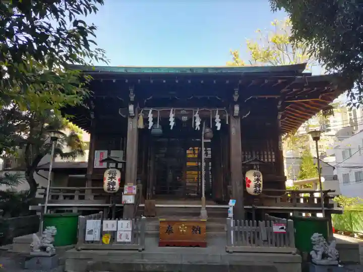 櫻木神社の本殿・本堂
