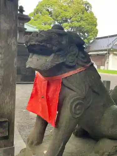 下総国三山　二宮神社の狛犬