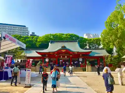 生田神社の本殿・本堂