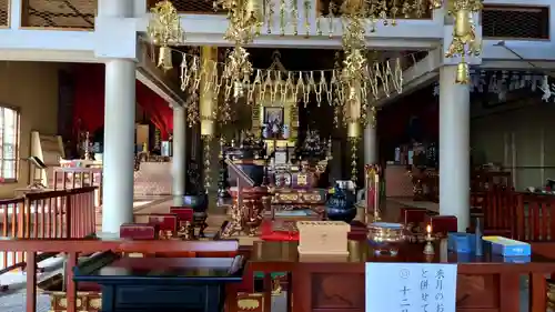 日頭山　立雲寺の本殿・本堂