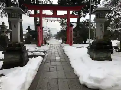岡太神社の鳥居