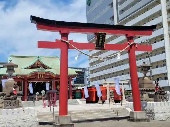 東京羽田 穴守稲荷神社の鳥居