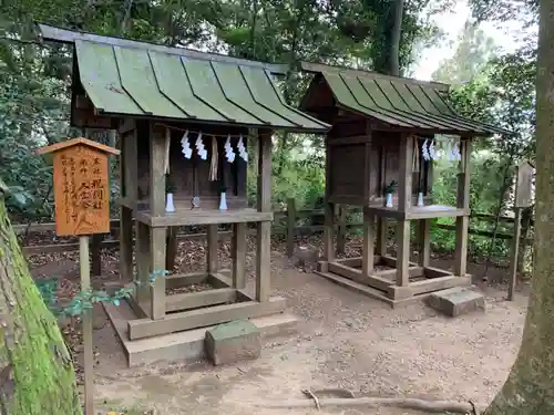 鹿島神宮の末社・摂社