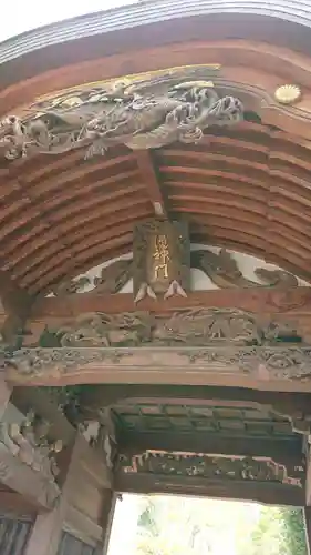 小野神社の山門・神門