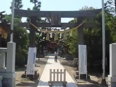 薭田神社の鳥居