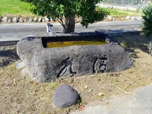 大明神社の手水舎
