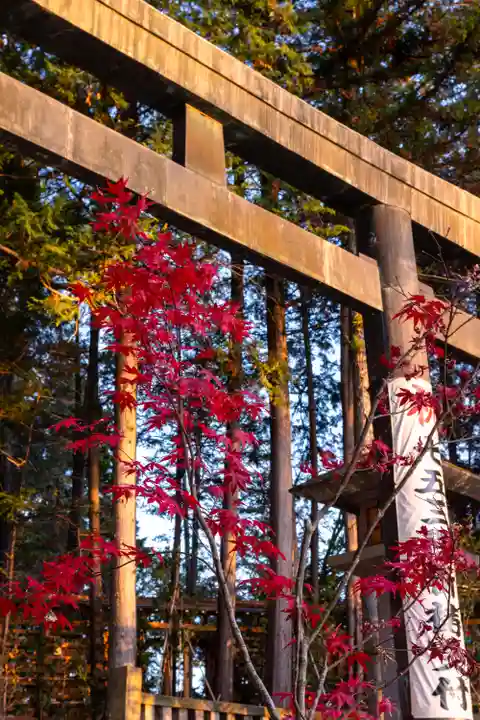 諏訪大社下社秋宮(長野県)