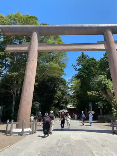 鹿島神宮の鳥居