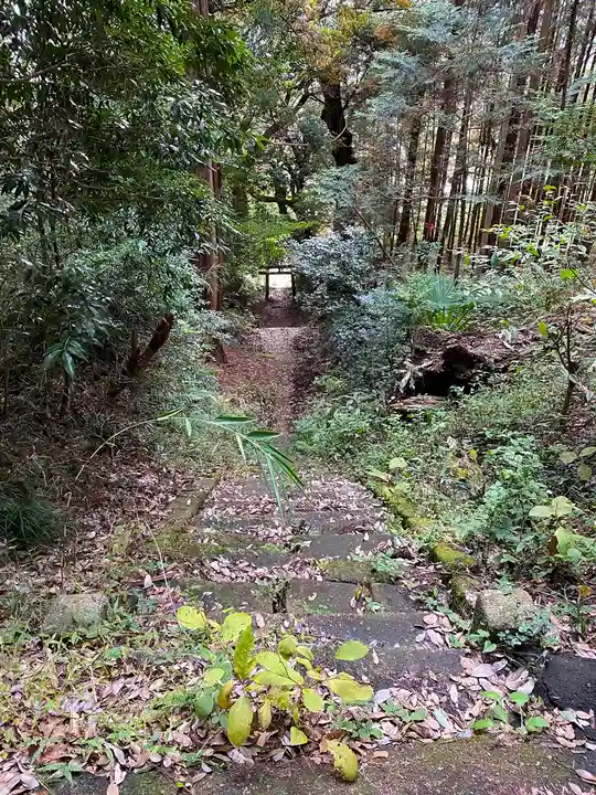 佐志能神社の周辺