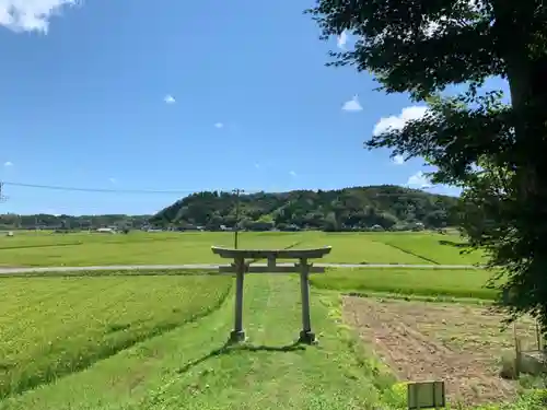 大宮神社の鳥居